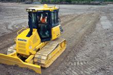 Komatsu new small dozers