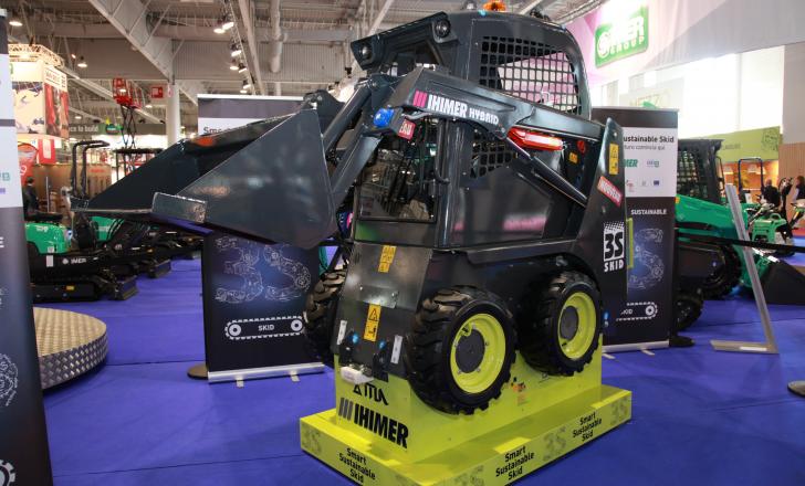 IMER Hybrid machine 3S skid steer loader