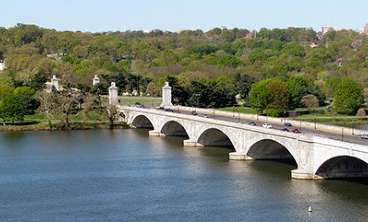 Arlington Memorial Bridge in Washington