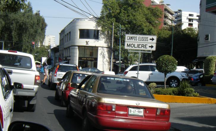 Mexico City traffic