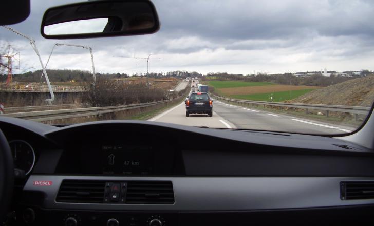 Germany’s Autobahn network 