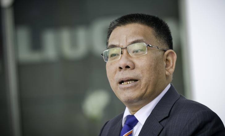 bauma 2016 Daily News LiuGong Group chairman Zeng Guang’an 