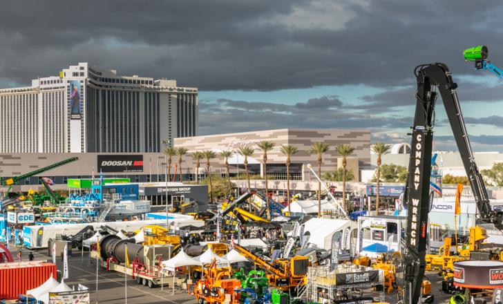 CONEXPO CON-AGG showground 2020