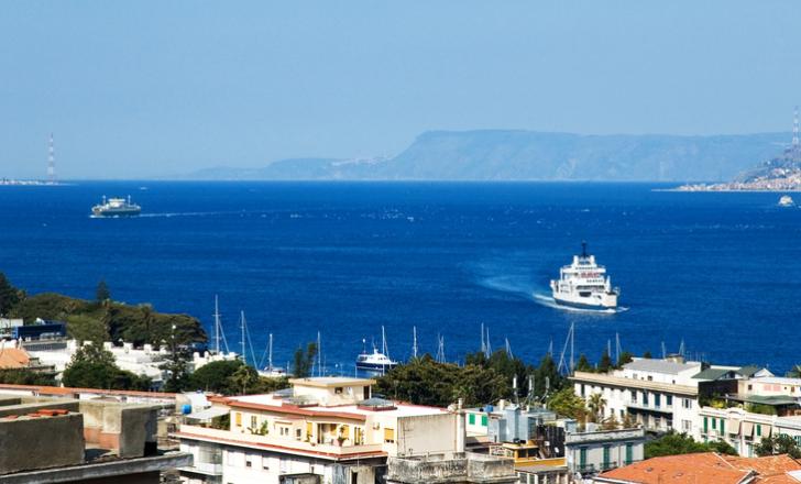 A study has now been completed for the proposed Messina Strait bridge in Italy – image courtesy of © Silvia Ganora  Dreamstime com