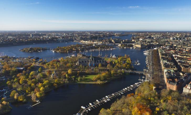 Overlooking Stockholm