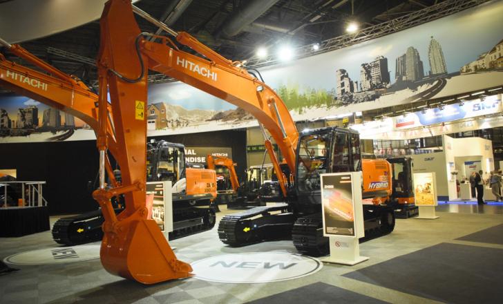 Hitachi ZH200 Hybrid Excavator