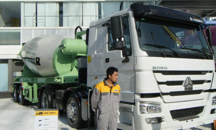 Liebherr’s new concrete mixer trucks 