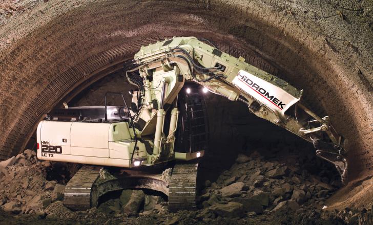 Hidromek’s durable underground excavator