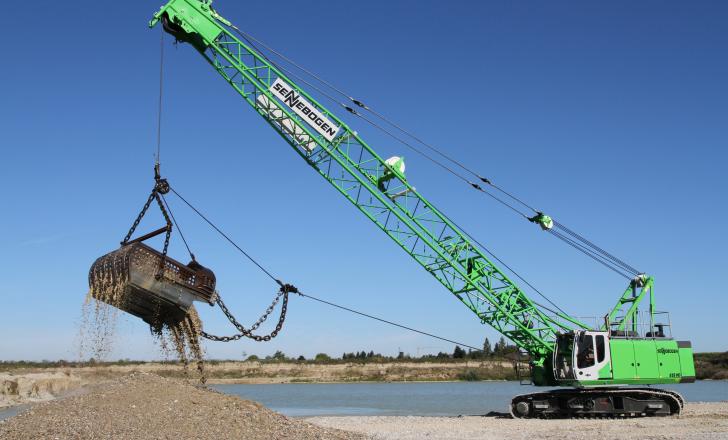 Sennebogen’s new 655 HD heavy-duty cycle crawler crane 