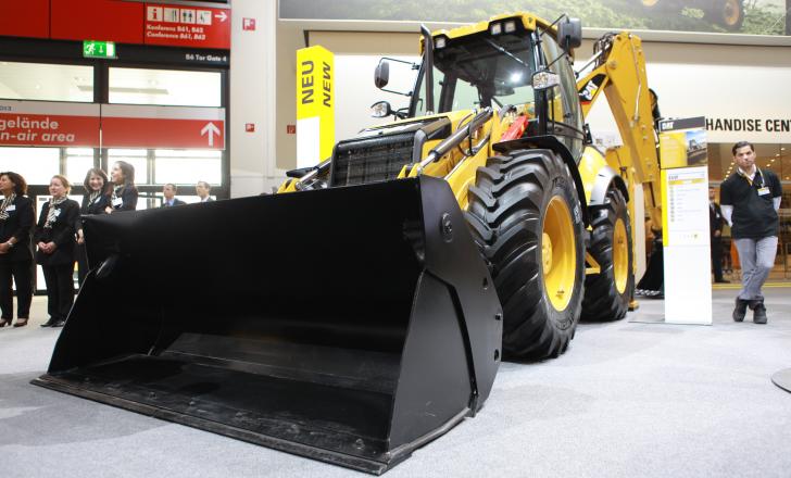 Caterpillar’s 444F backhoe loader 