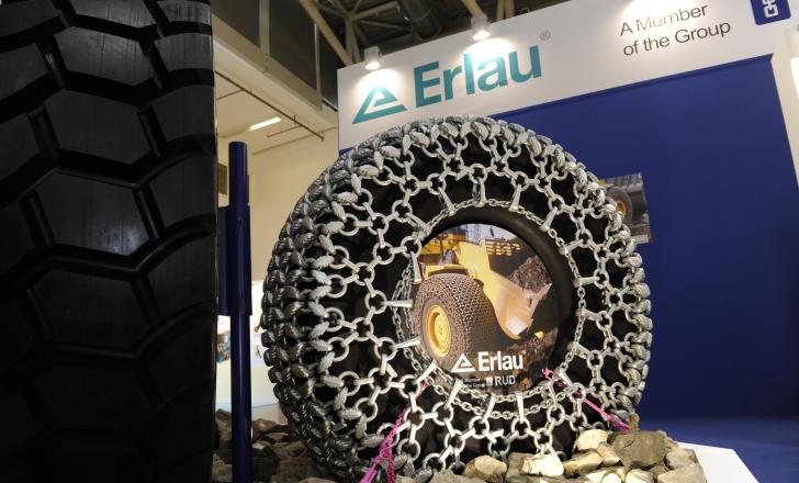 Erlau tyre protection chain