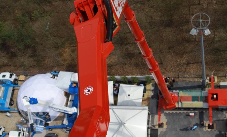 90m work platform from Palfinger