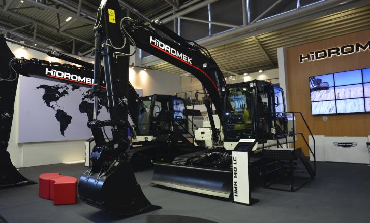 Hidromek HMK140W excavator