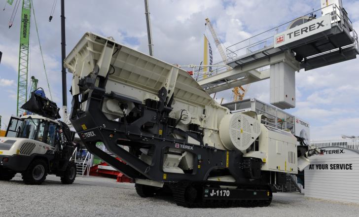 Terex Finaly J-1170 jaw crusher 