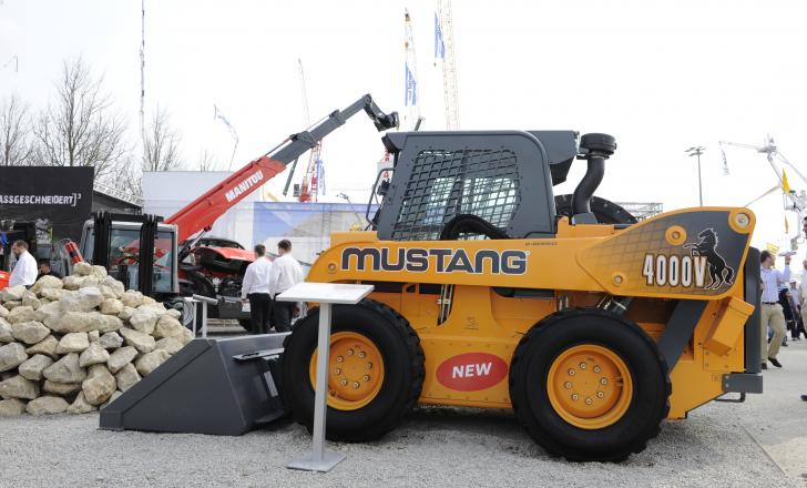 Manitou’s skid steer loader, the V400