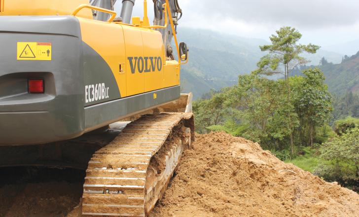 Volvo CE in Colombia