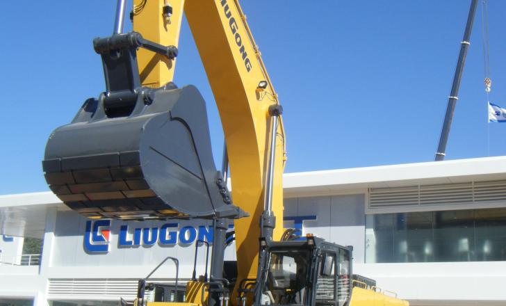 The 970E excavator from LiuGong 