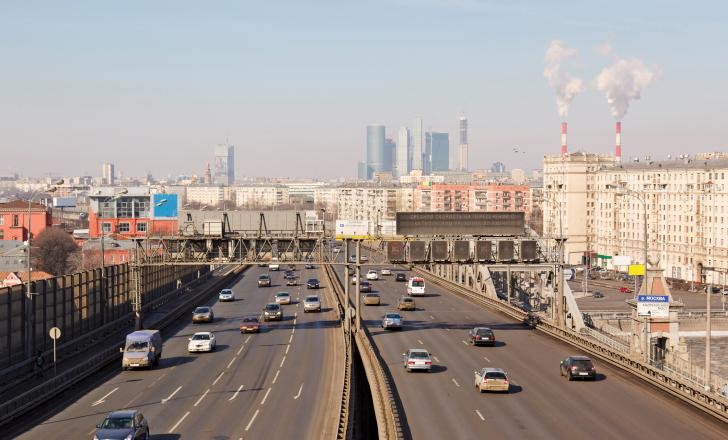 Moscow highway