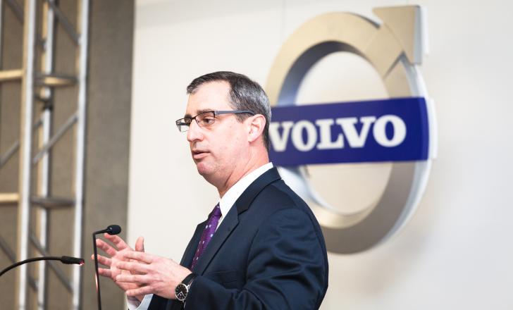 Volvo President Martin Weissburg 