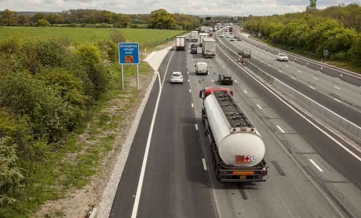 M25 section 2 - operational smart motorway