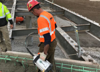 The Minnich Stinger is a versatile tool for concrete placement work