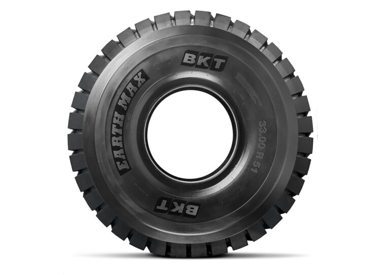 BKT has widened its EARTHMAX off-highway tyre range with the new 33.00 R 51