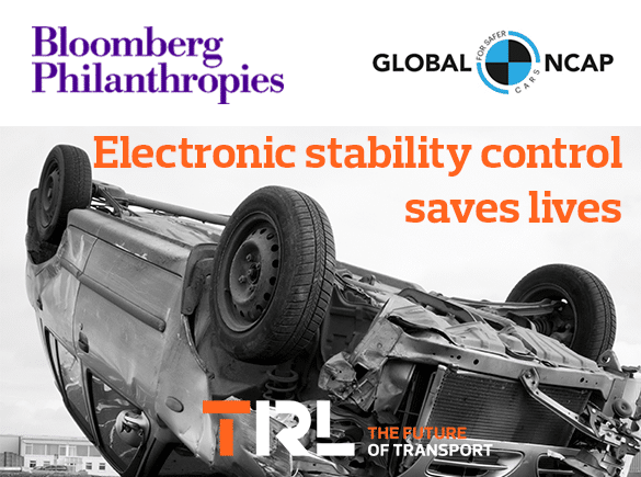 The TRL’s report suggests that ESC technology could cut crashes and save lives