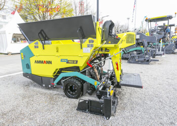 Ammann’s compact AFW 150-2 asphalt paver