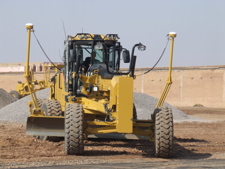 Improved data flow from different items of construction equipment fitted with machine control technology and site offices will be the benefit of a new ISO standard - image © courtesy of Mike Woof