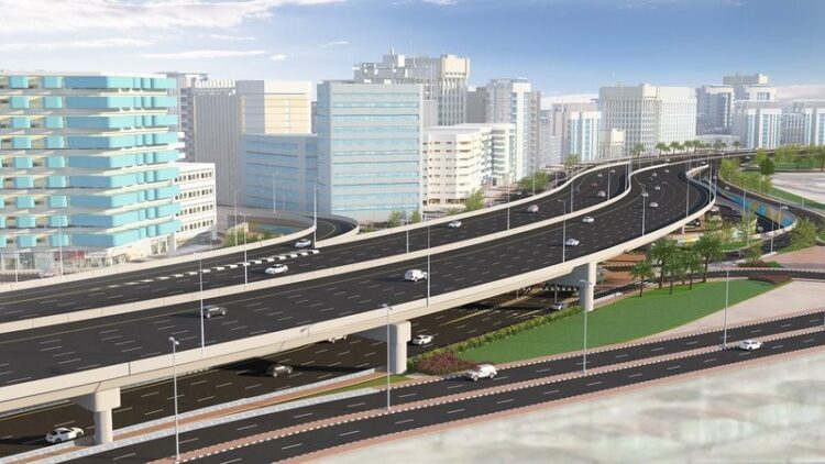 The project will improve traffic flow in Dubai - image © courtesy BESIX Group