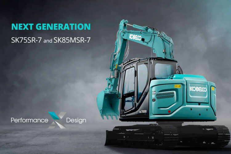Kobelco’s SK75SR-7 and its sister midi excavator the SK85MSR-7