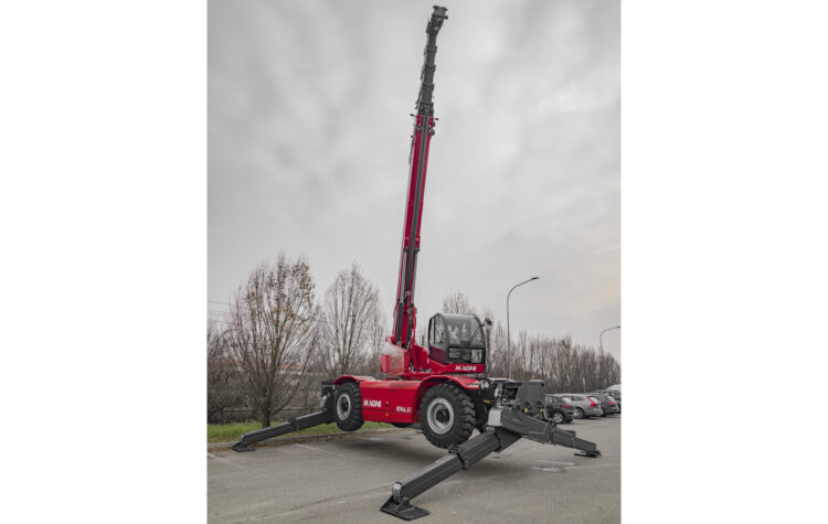 Magni’s RTH 6.51 high-capacity telehandler