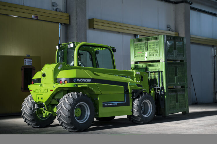 Merlo's e-Worker on duty