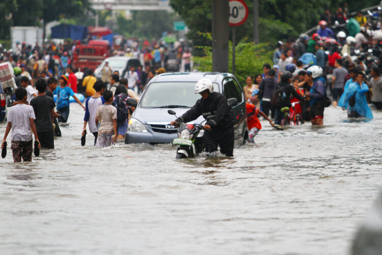 Indonesia’s current capital, Jakarta, suffers from numerous issues with flooding as one of its problems, the reason why a new capital is being planned - image © courtesy of Akbar Solo, Dreamstime.com
