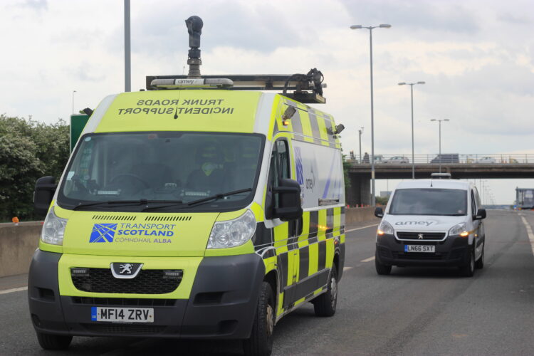 Amey’s work will ensure fast response by the Trunk (Main) Road Incident Support Service, the team that is first on the scene to assist road distressed road users