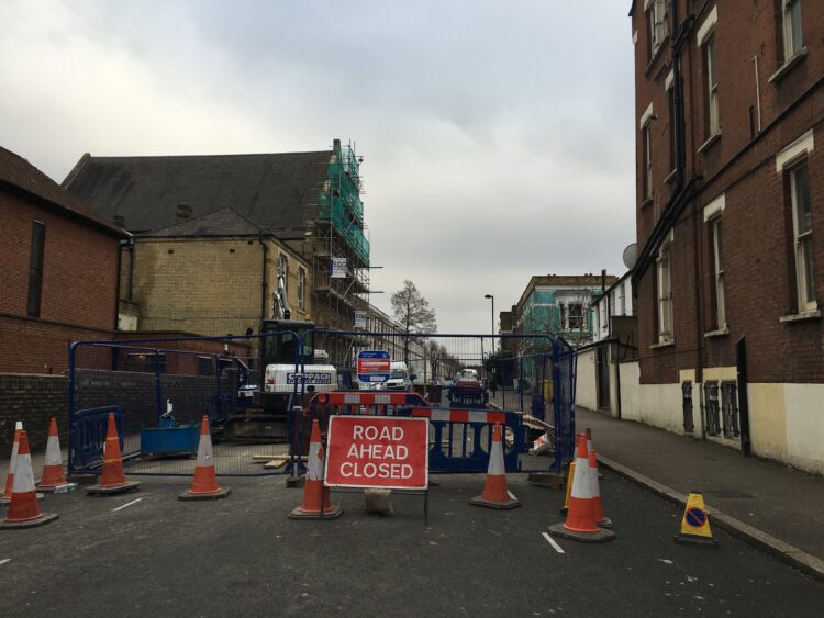 Construction sites around the UK have shut down due to the present pandemic, with machinery thefts having increased – image © courtesy of David Arminas
