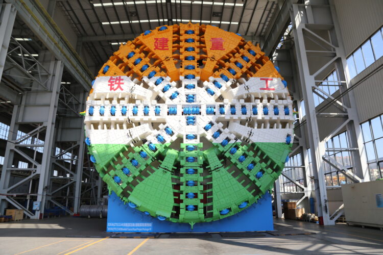 CRCHI is supplying a massive TBM for the Mumbai Coastal Road project in India - image © courtesy of CRCHI