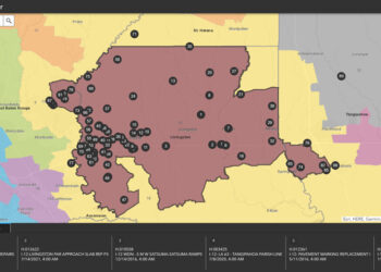 Users quickly access information on projects across the state