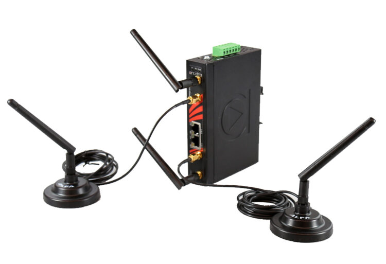A ruggedised router