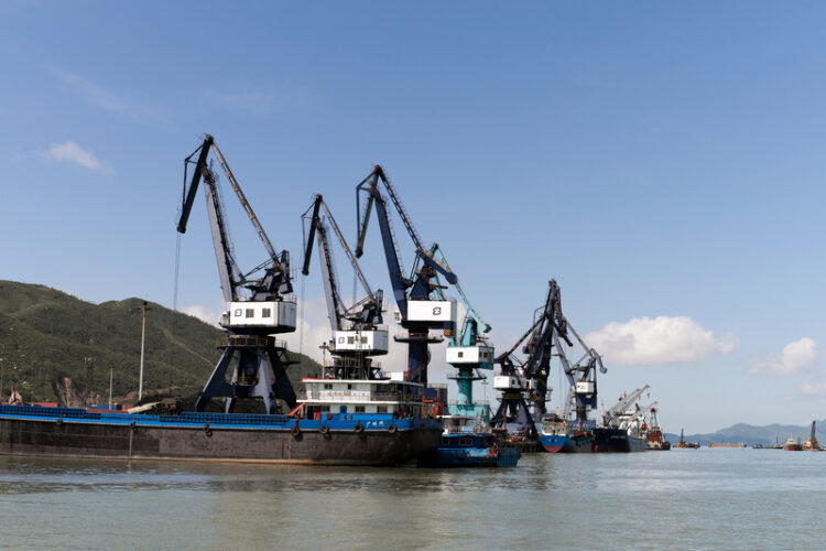 Road transport to and from the Gaolan Port will be improved with the construction of a new sea crossing - image © courtesy of Pa2011, Dreamstime.com