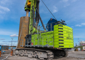 Construction off footings on the Canadian side has progressed (photo courtesy WDBA)
