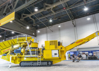 Keestrack's versatile H6e can be used for secondary and tertiary crushing