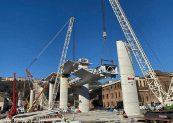 The Genoa Bridge is a test case for Progetto Italia (photo courtesy Salini Impregilo/PerGenova)