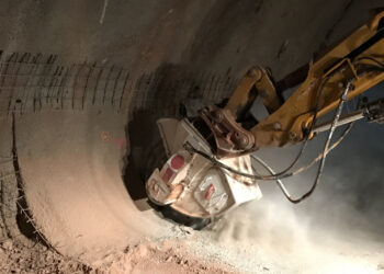 Using the KEMROC cutter has allowed efficient and accurate excavation