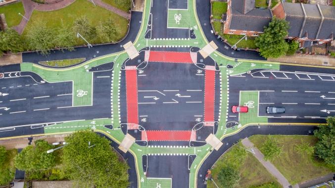 The Cyclops design fully segregates cyclists from general traffic (photo: courtesy Colas)