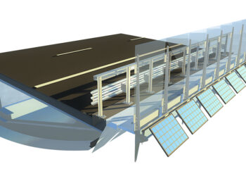 Templates were created that allowed the placing of components such as guardrails and signals (photo courtesy Italferr)