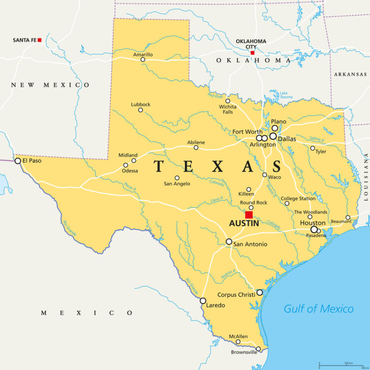 Work is underway on important highway upgrade projects in Texas – image courtesy of © Peter Hermes Furian, Dreamstime.com