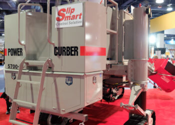 The 5700-D slipformer from Power Curbers can handle more duties than its predecessor