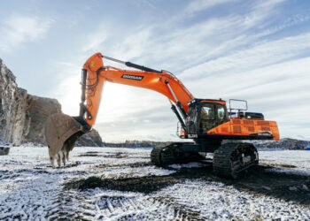 Doosan’s new 50tonne class excavators offer higher productivity