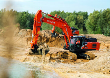A sophisticated telematics package is now fitted to Hitachi machines